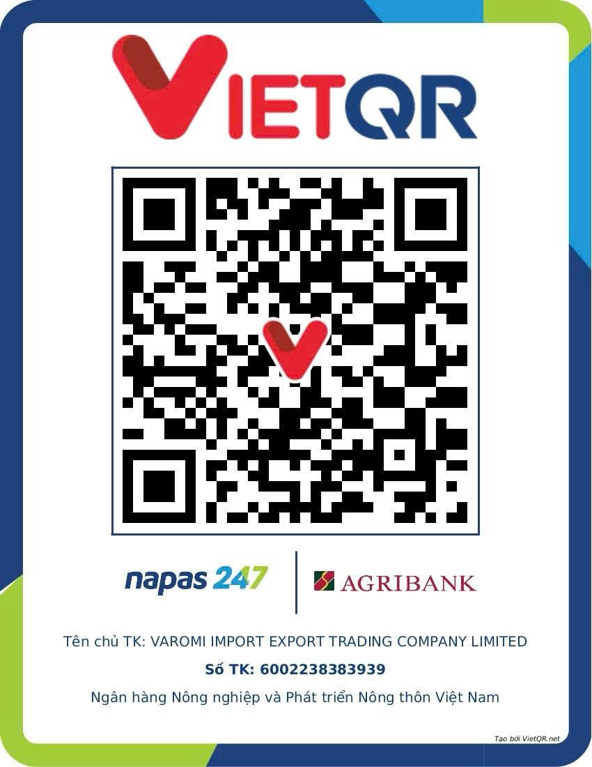 Mã VietQR Agribank của Công ty Varomi